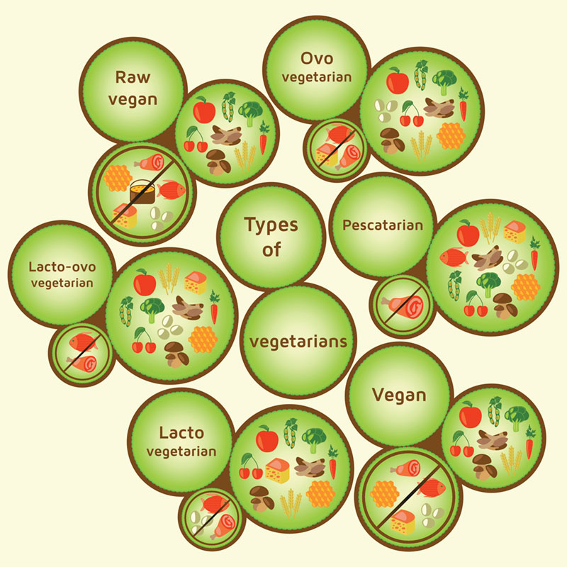 Types Of Vegetarians